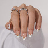 Dinner Star Almond Nails - Press On Nails Nail Pop Studio